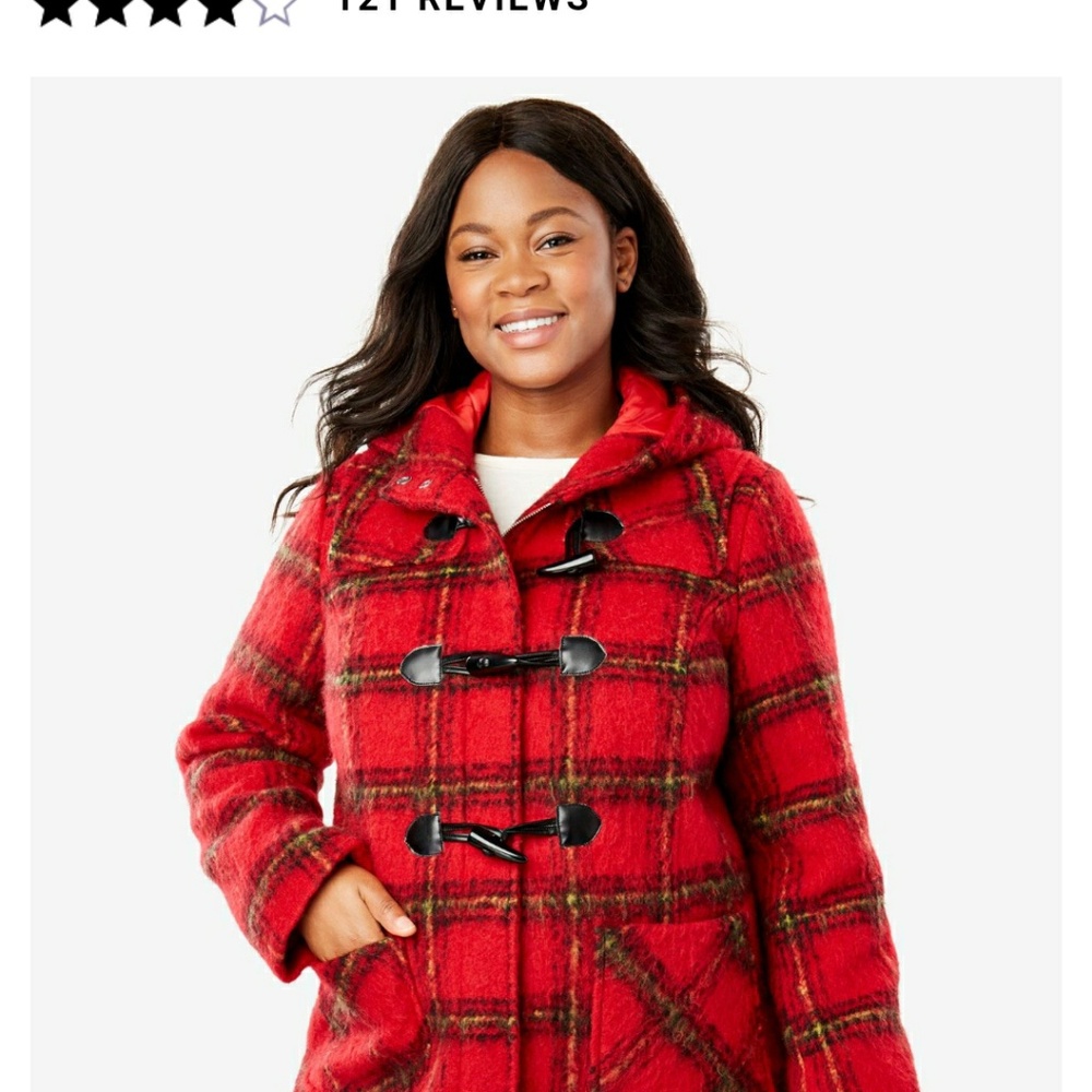 Super cute wool pea coat jacket